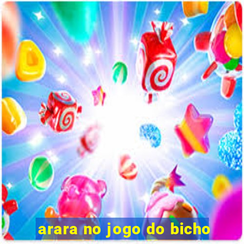 arara no jogo do bicho